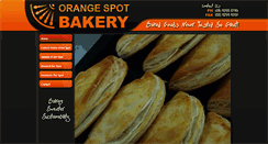 Desktop Screenshot of orangespotbakery.com.au